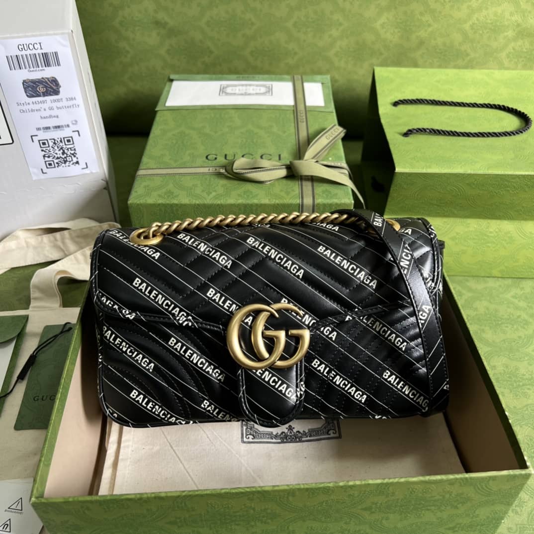 Gvc*1 Marmont GG Small matelassé Shoulder Bag Replica 443497