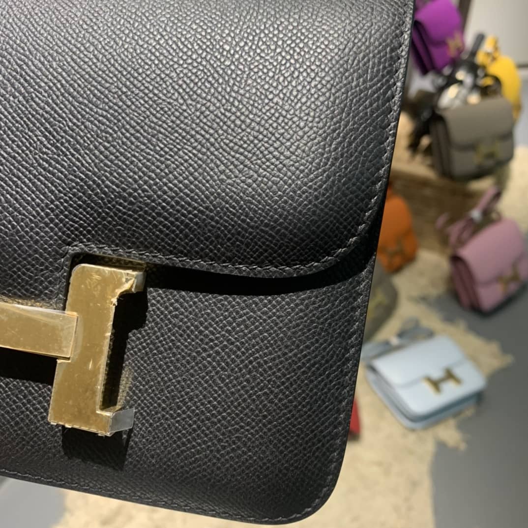 H**me5 Replica Constance Bag 18CM Epsom Leather