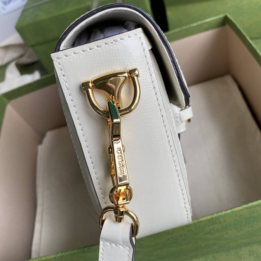 Gvc*1 1955 Horsebit Svp*me GG Canvas Mini Shoulder Bag Replica 658574