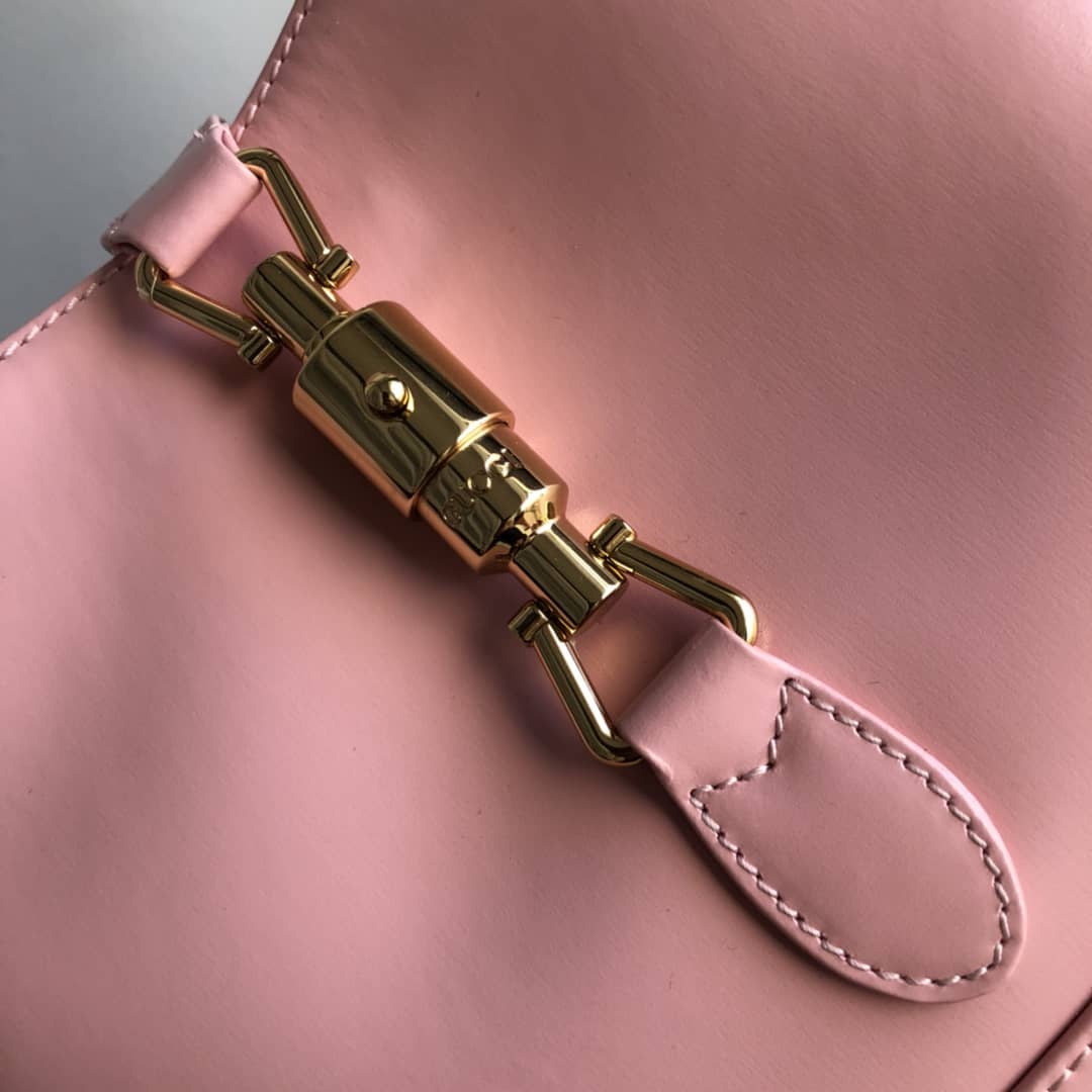 Gvc*1 GG Jackie 1961 Small Hobo Shoulder Bag Replica Pink 636709