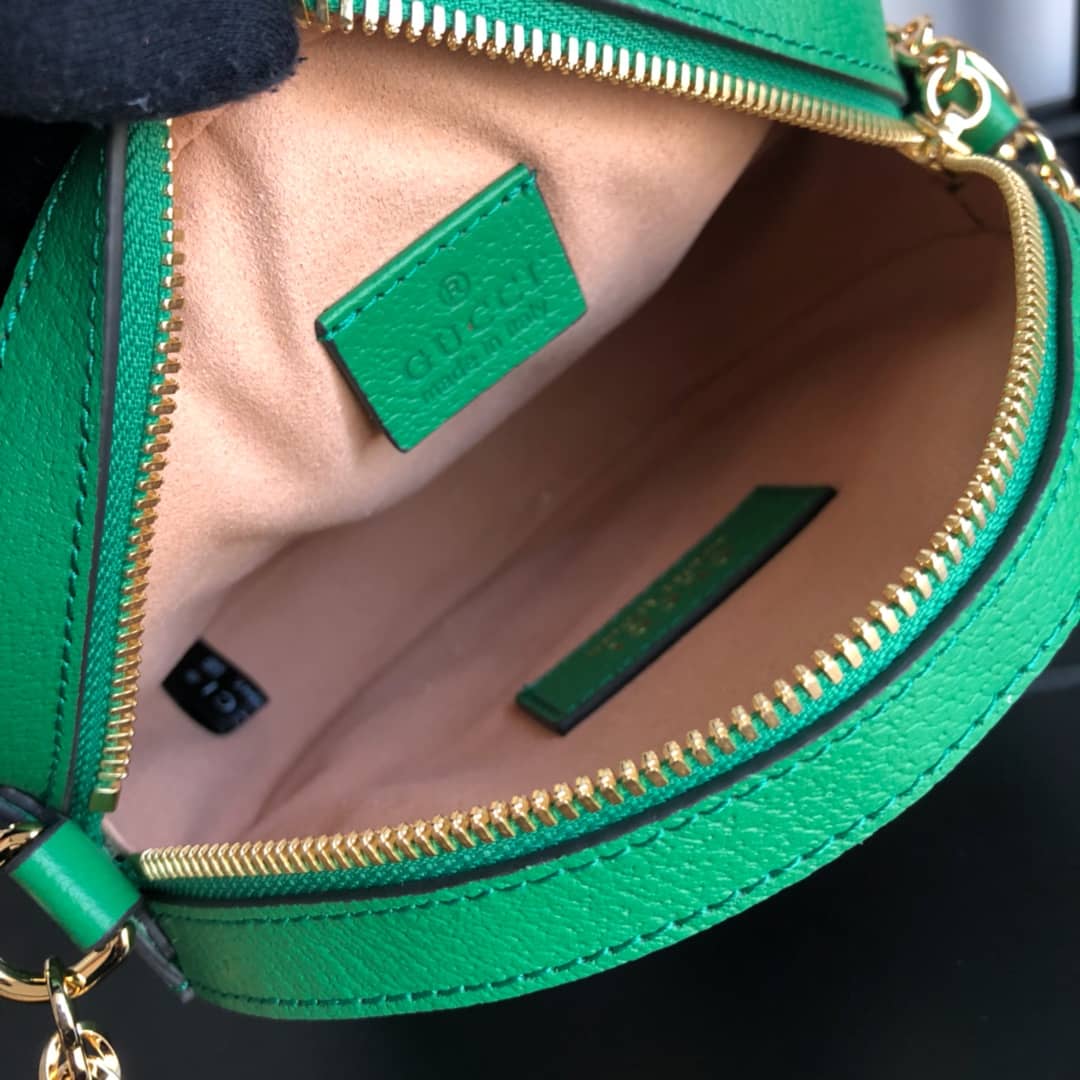 Gvc*1 Ophidia GG Flora Mini Replica Backpack Green 598661