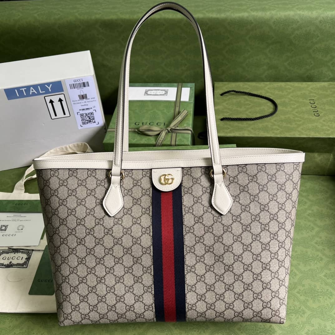 Gvc*1 Medium Ophidia Canvas Tote 631685 Replica