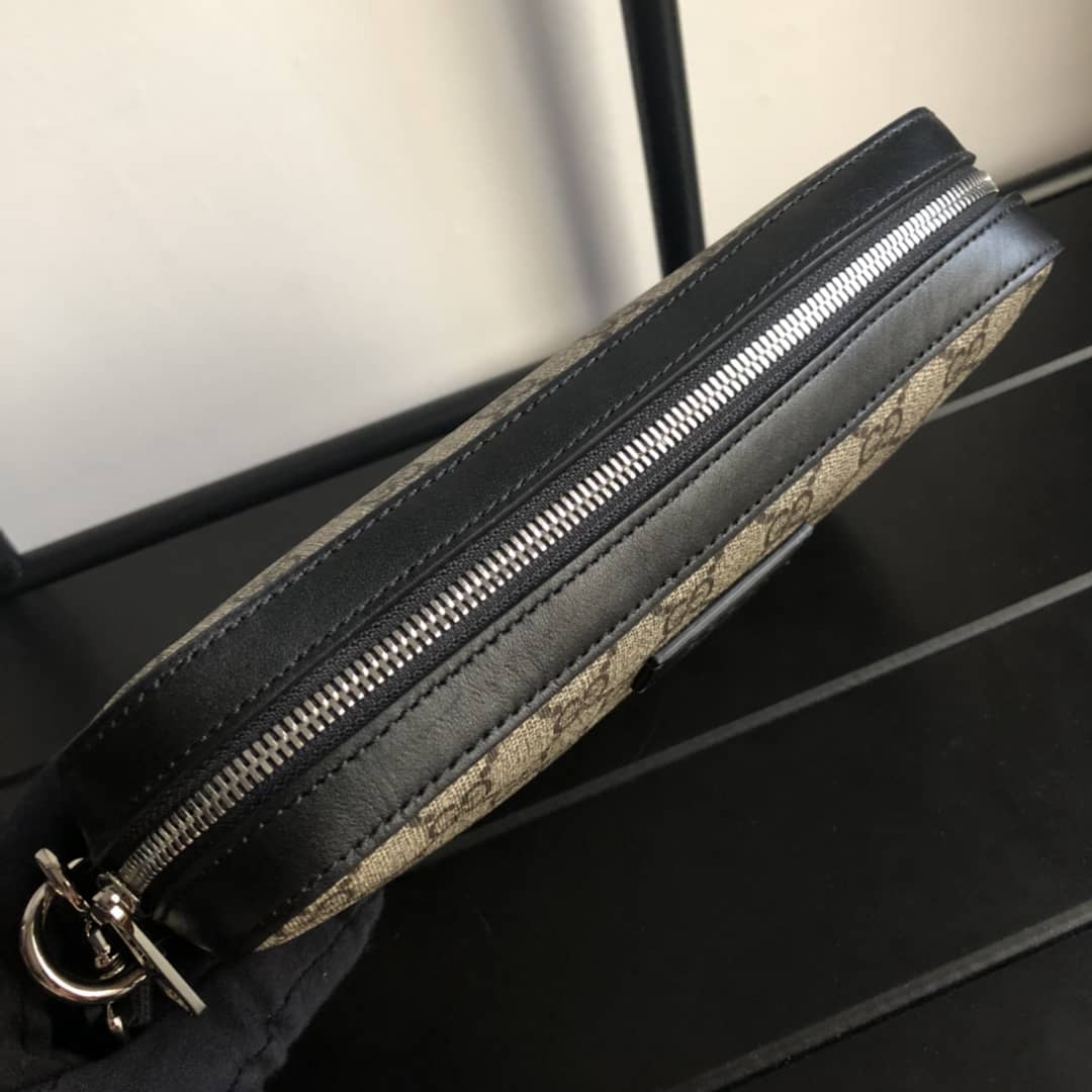 Gvc*1 GG Svp*me Wash Bag Replica Brown 495562