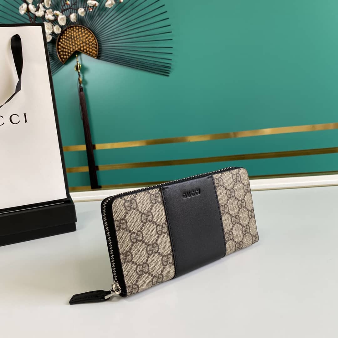 Gvc*1 GG Svp*me Round Fastener Long Wallet Replica 451249