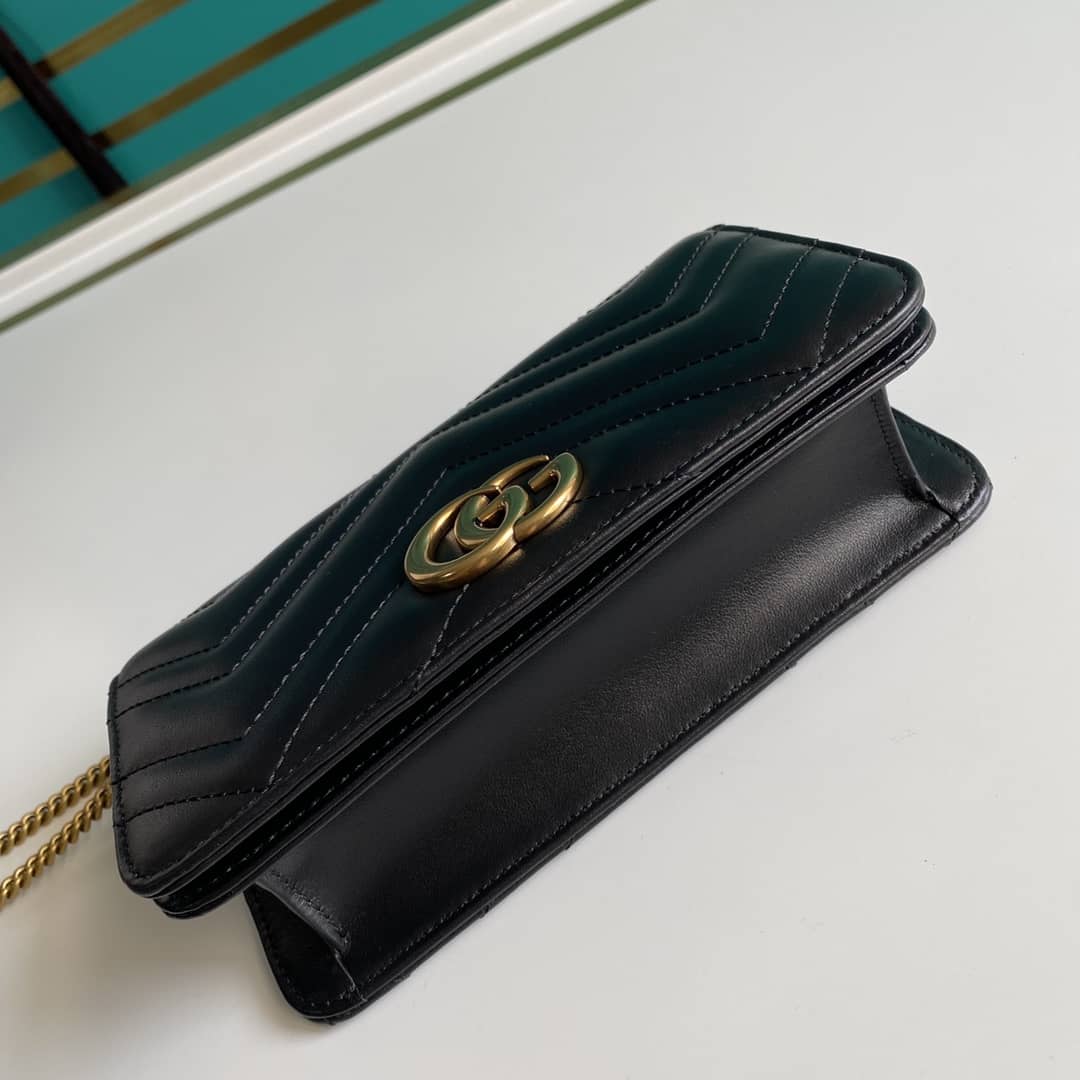 Gvc*1 Crossbody Dupe Marmont GG Matelassé 488426