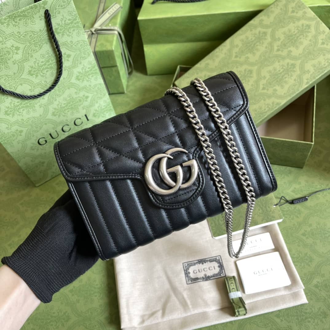 Gvc*1 Marmont GG Matelassé Mini Bag Replica 474575