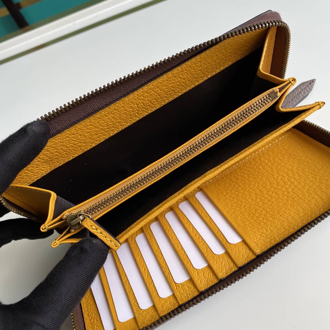 Gvc*1 Vintage GG Neo Svp*me Long Zipper Wallet Replica 473953