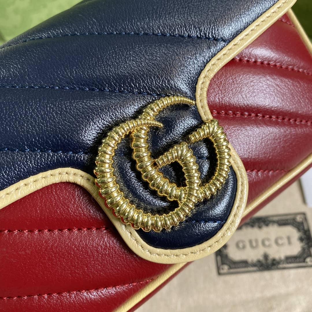Gvc*1 Marmont GG Mini Chain Shoulder Bag Replica 574969