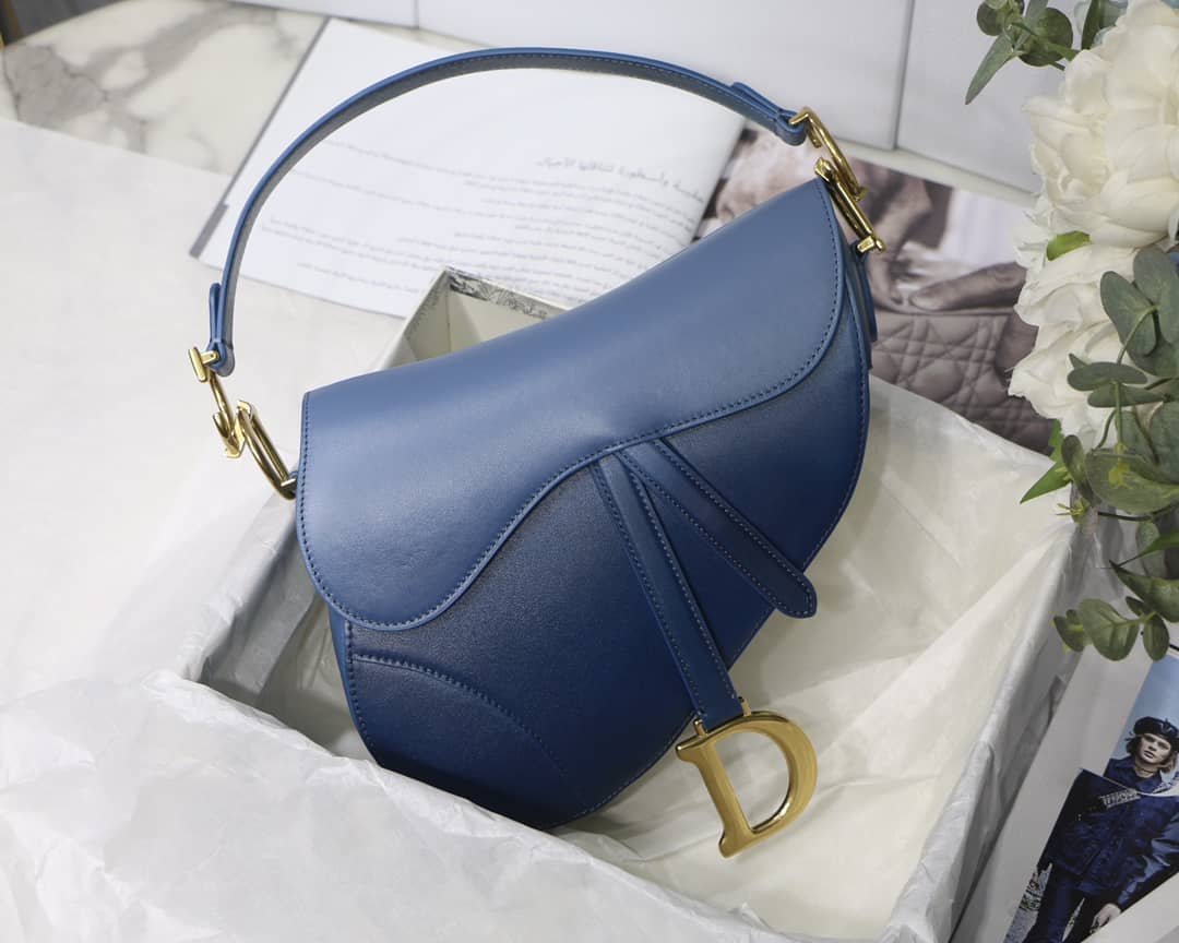 Chr1st1an D10r Saddle 25.5CM Replica Bag