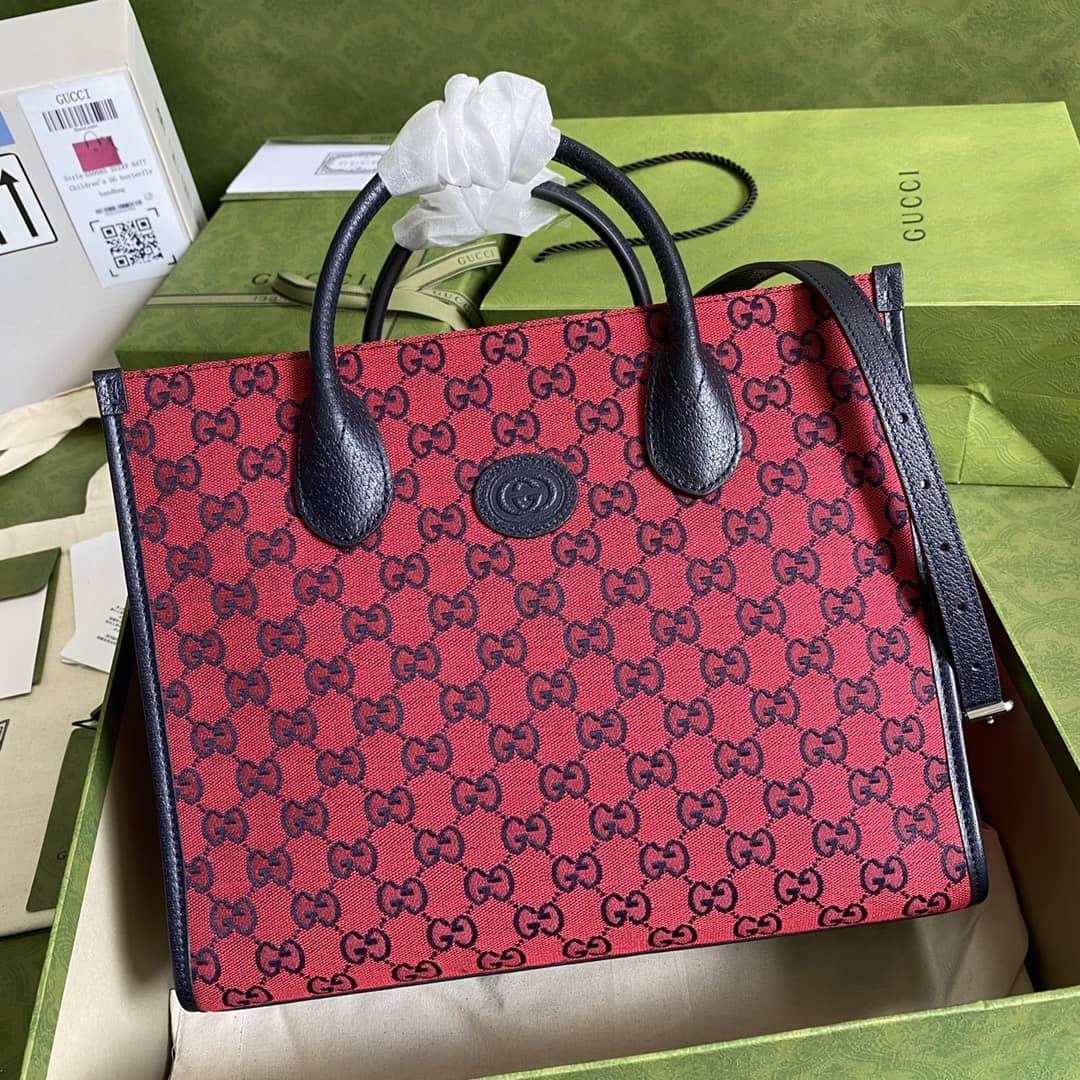 Gvc*1 Les Pommes Small GG 2Way Tote Replica 659983