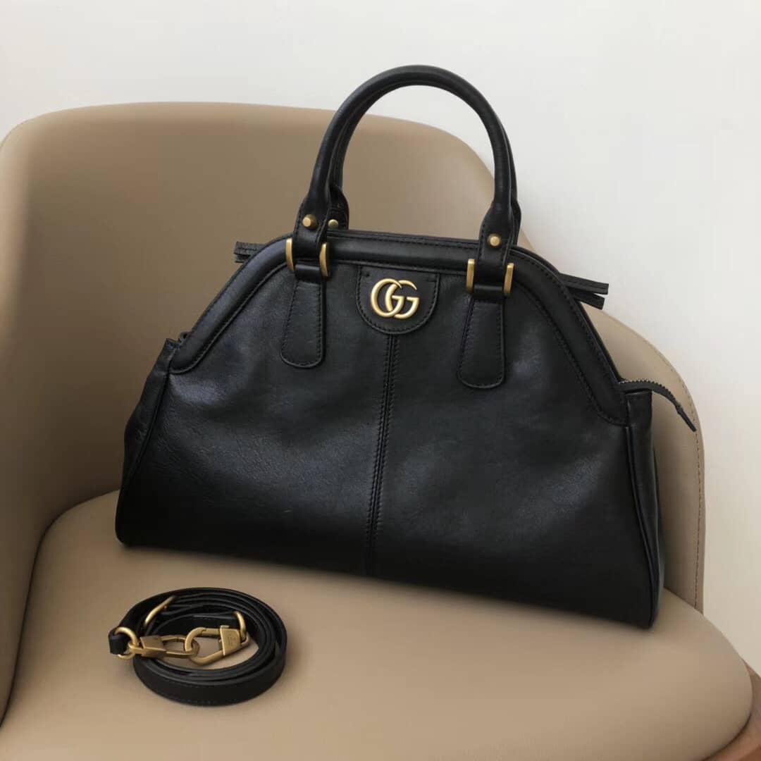 Gvc*1 ReBelle Medium Top Handle Bag Replica Black 516459