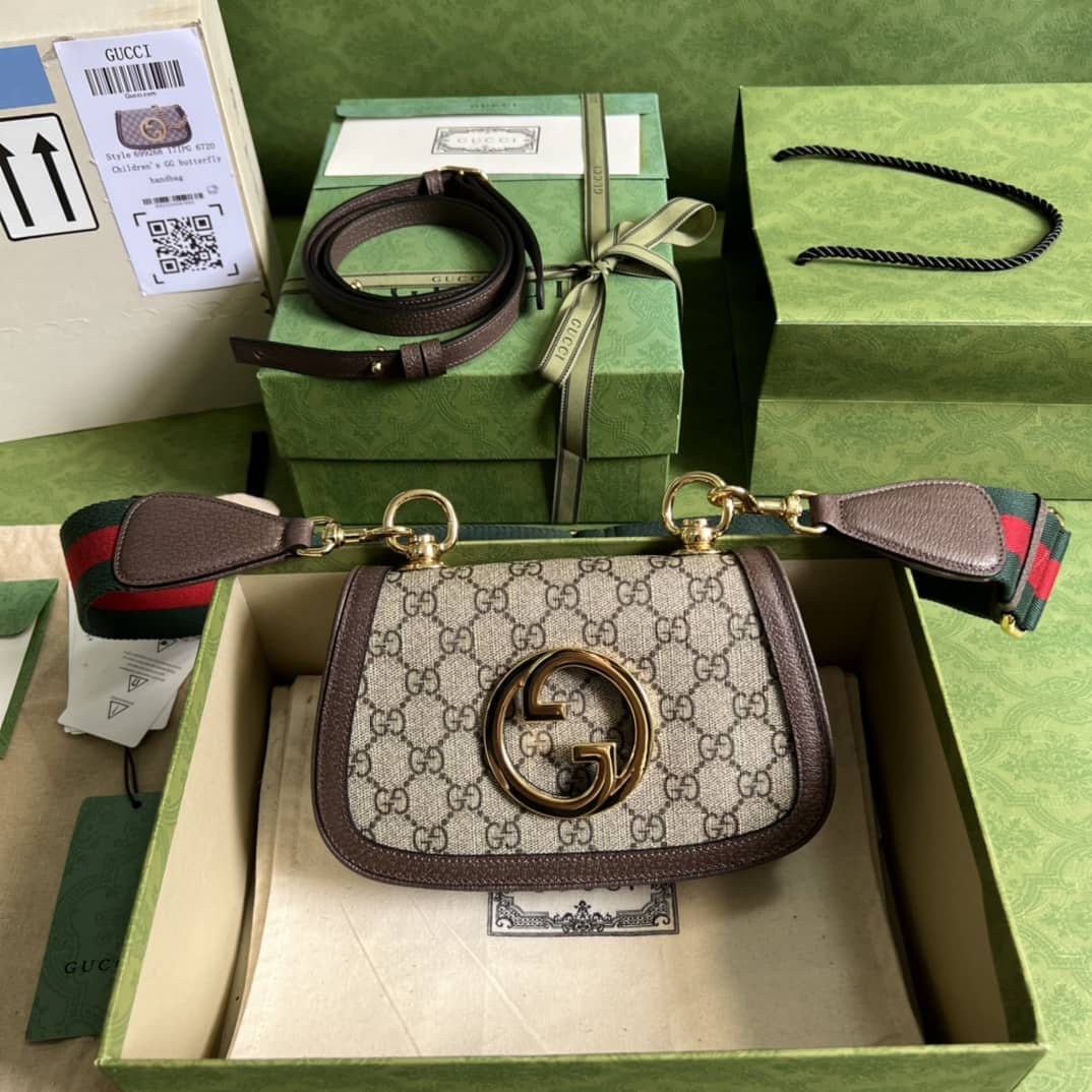 Gvc*1 Blondie Mini Bag Brown 698643 Replica Crossbody Bag