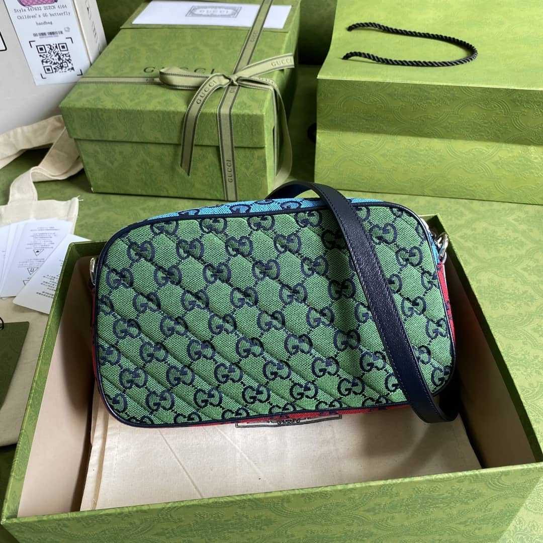 Gvc*1 Marmont Dupe GG Small Matelassé Shoulder Bag Replica 447632