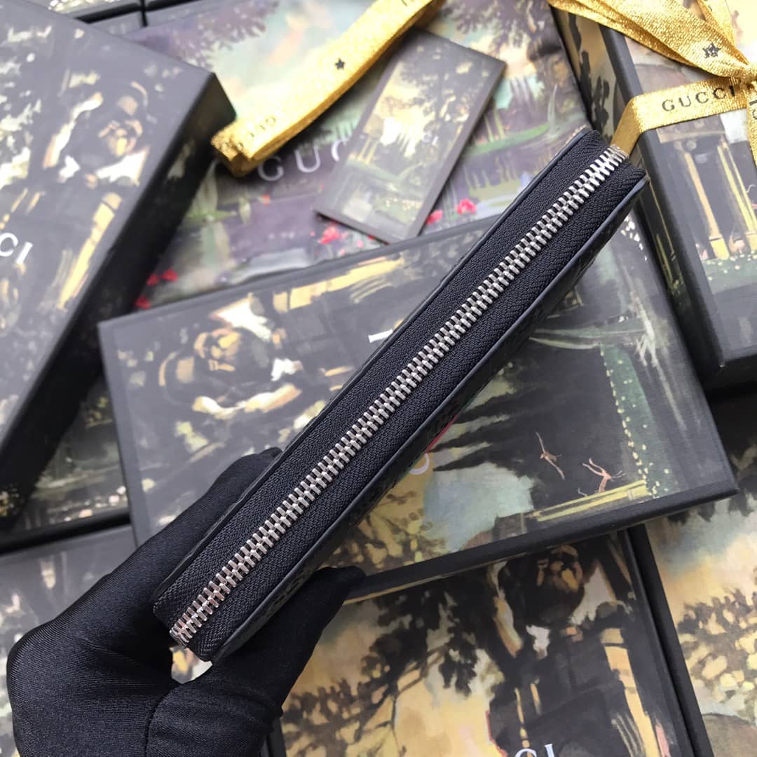 Gvc*1 Web GG Svp*me Around Zip Wallet Replica 408831