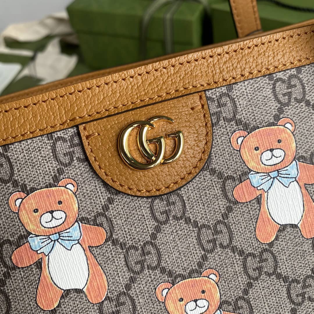 Gvc*1 Ophidia GG Medium Tote Replica 631685