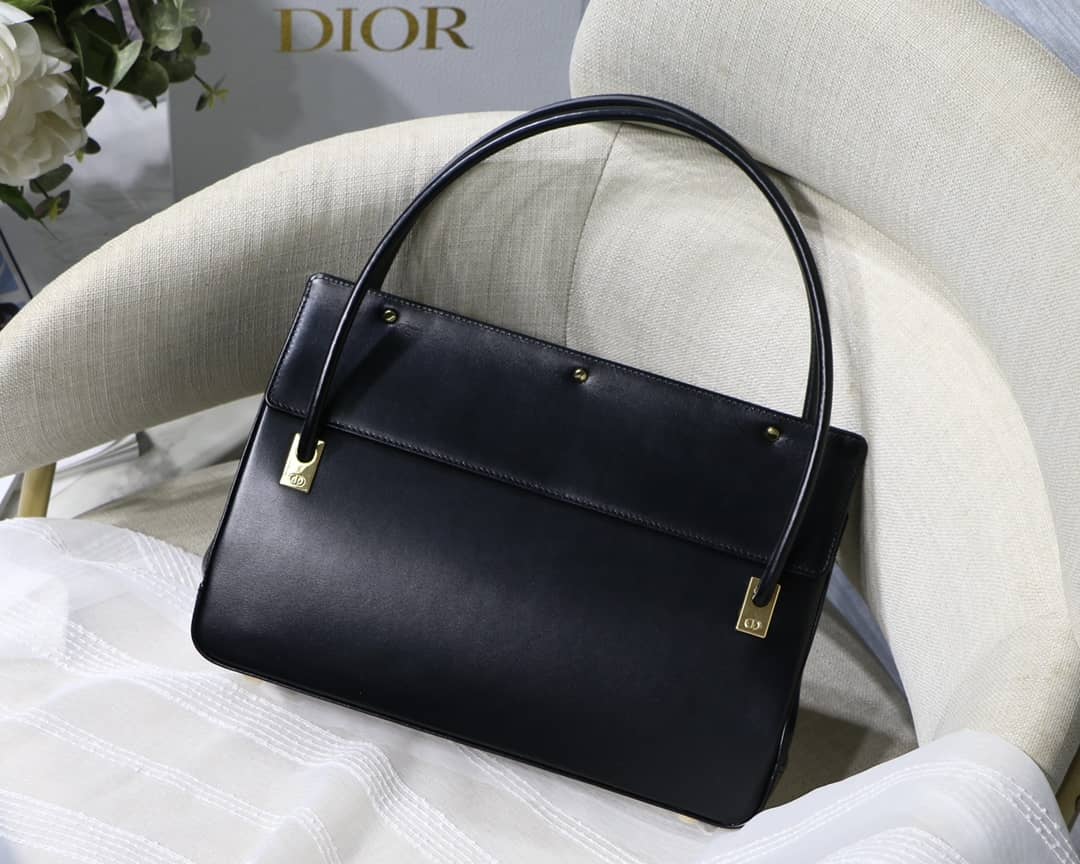 D10r Latte Smooth Calfskin Parisienne Bag