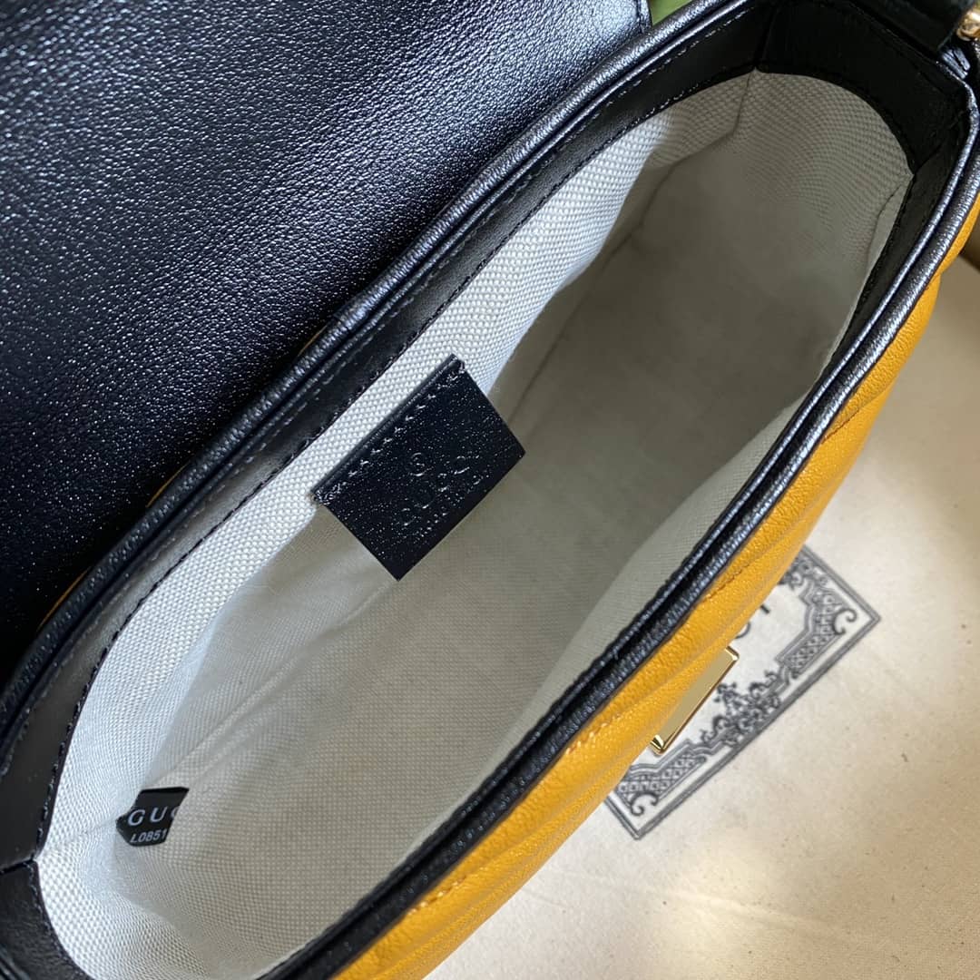 Gvc*1 Marmont GG Mini Top Handle Bag Replica 583571