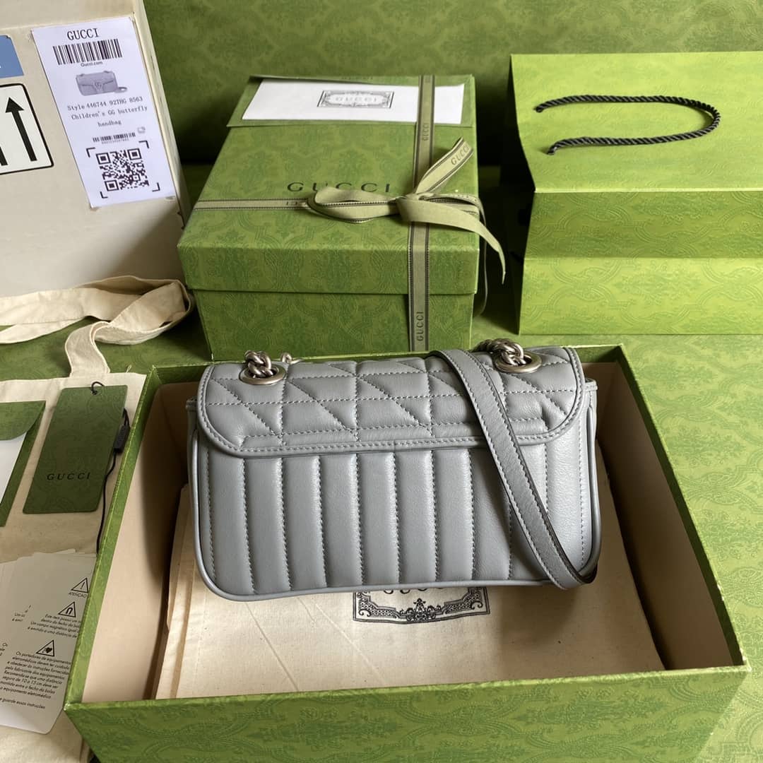 Gvc*1 Marmont GG Matelasse Leather Mini Shoulder Bag Replica 446744