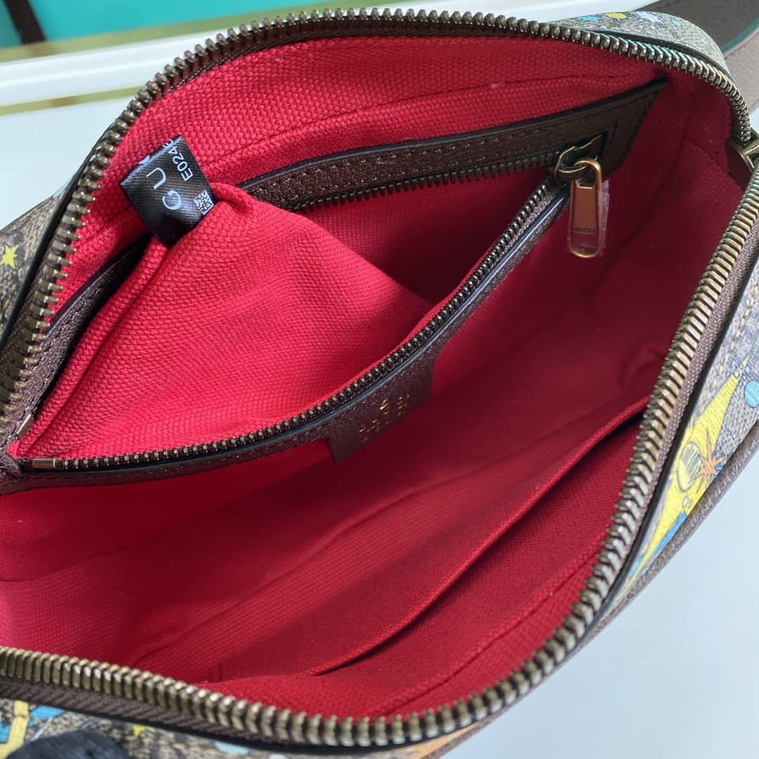 Gvc*1 Disney Svp*me GG Canvas Leather Belt Bag Replica 602695