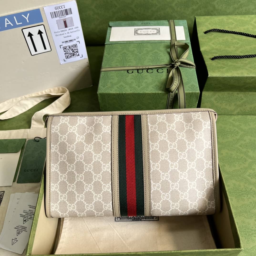 Gvc*1 Ophidia GG Toiletry Case 598234 Replica Clutch