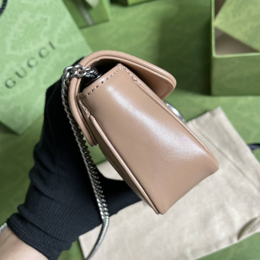 Gvc*1 GG Marmont Matelassé Mini Crossbody Bag Replica 476433