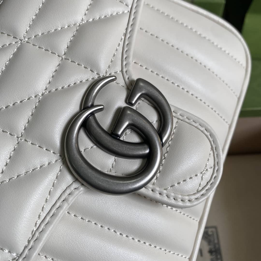 Gvc*1 Marmont GG Mini Top Handle Bag Replica 583571