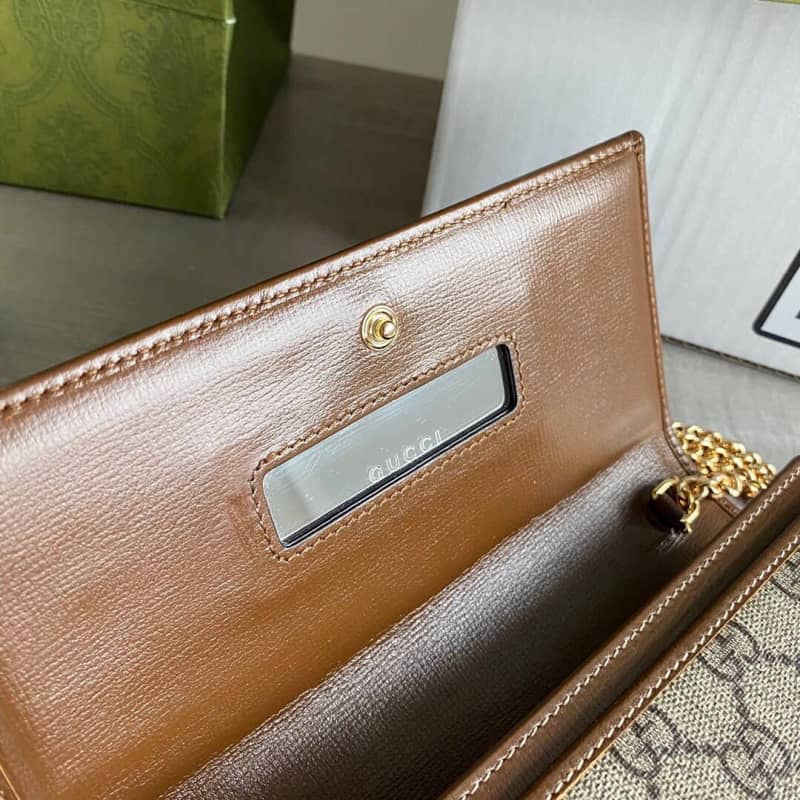 Gvc*1 Horsebit 1955 Zip Around Wallet With Chain Replica 621888