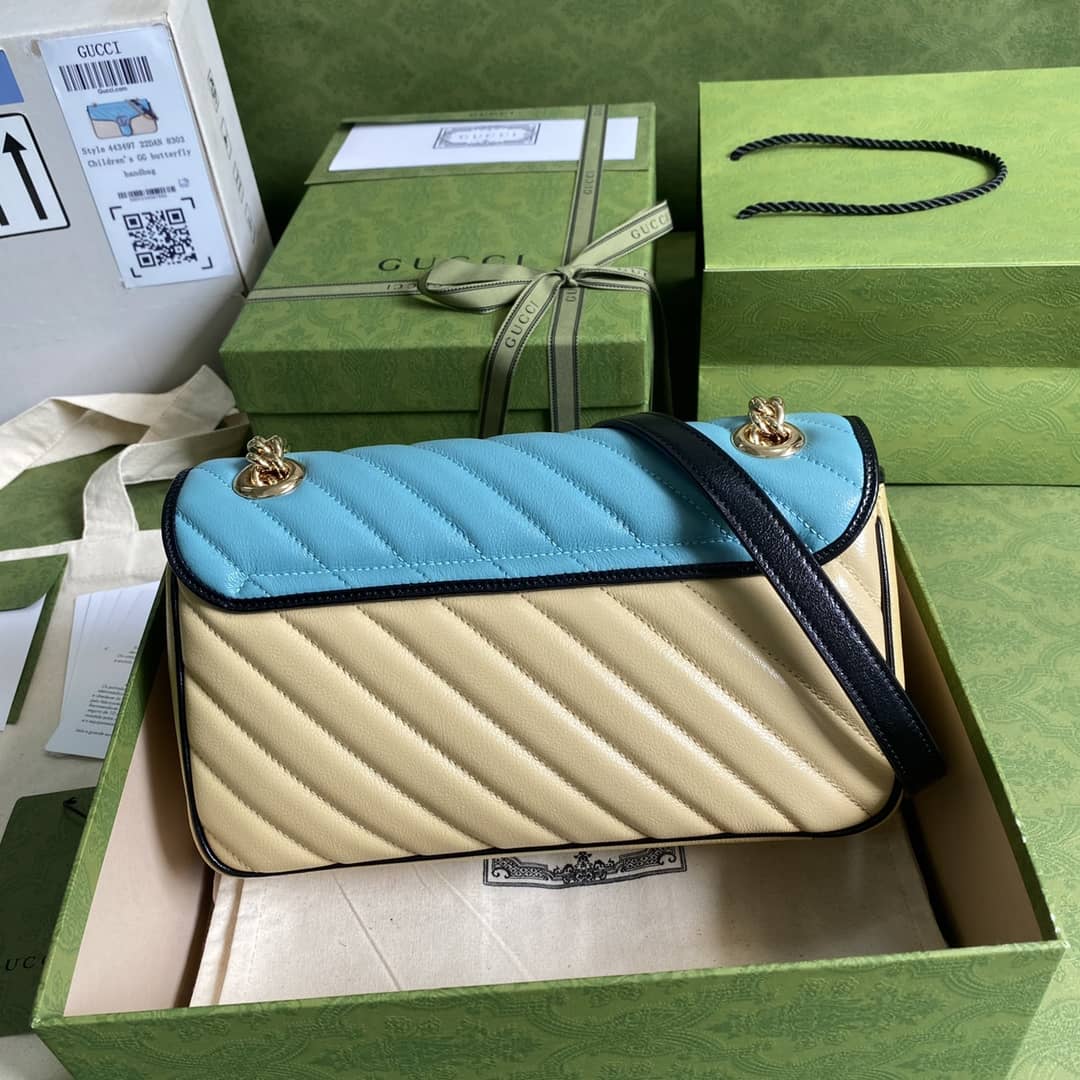 Gvc*1 Marmont GG Small matelassé Shoulder Bag Replica 443497