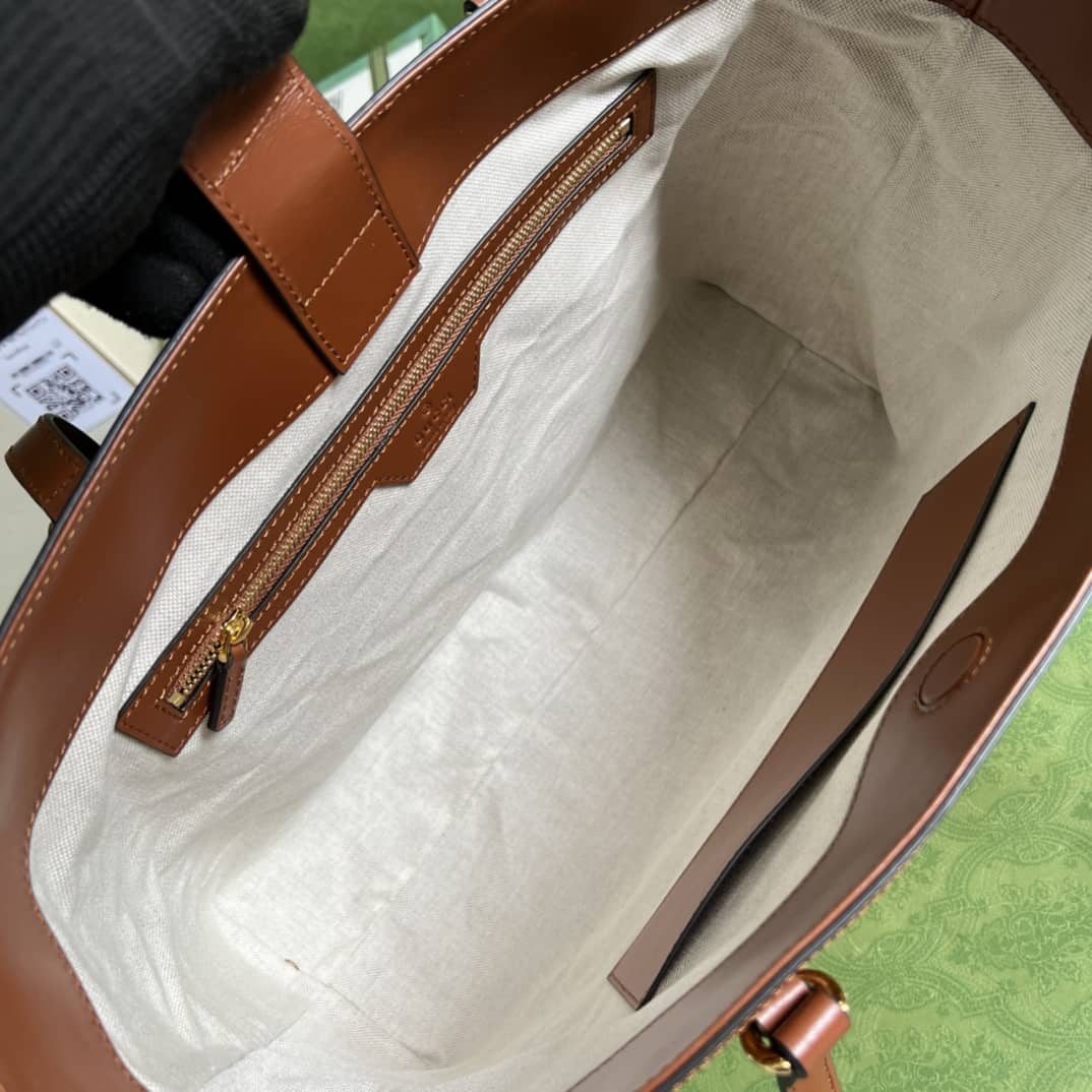 Gvc*1 GG Matelassé Leather Medium Tote Bag 631685 Replica