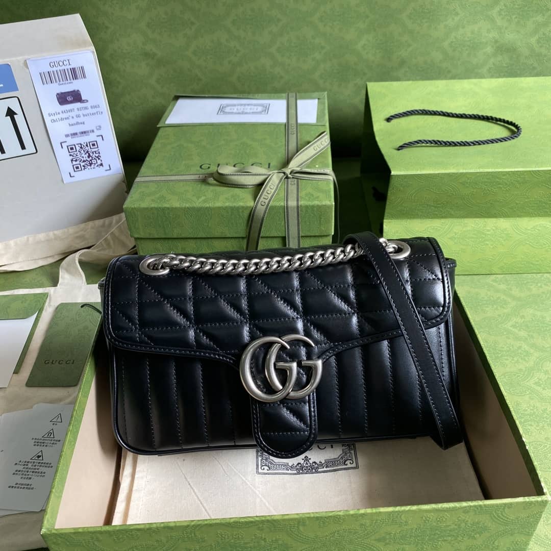 Gvc*1 Marmont GG Small matelassé Shoulder Bag Replica 443497