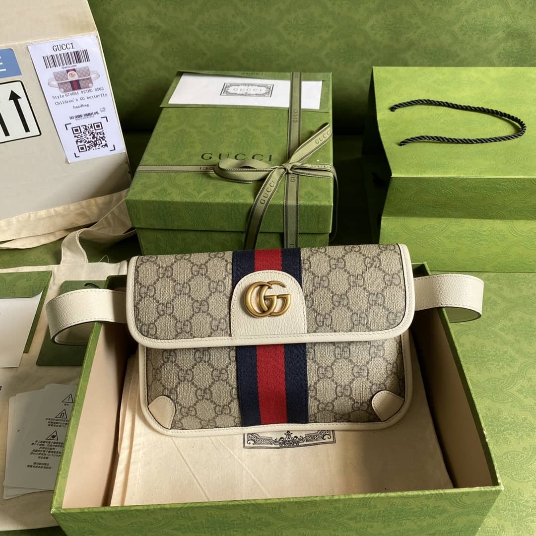 Gvc*1 Ophidia Belt Bag Replica 674081