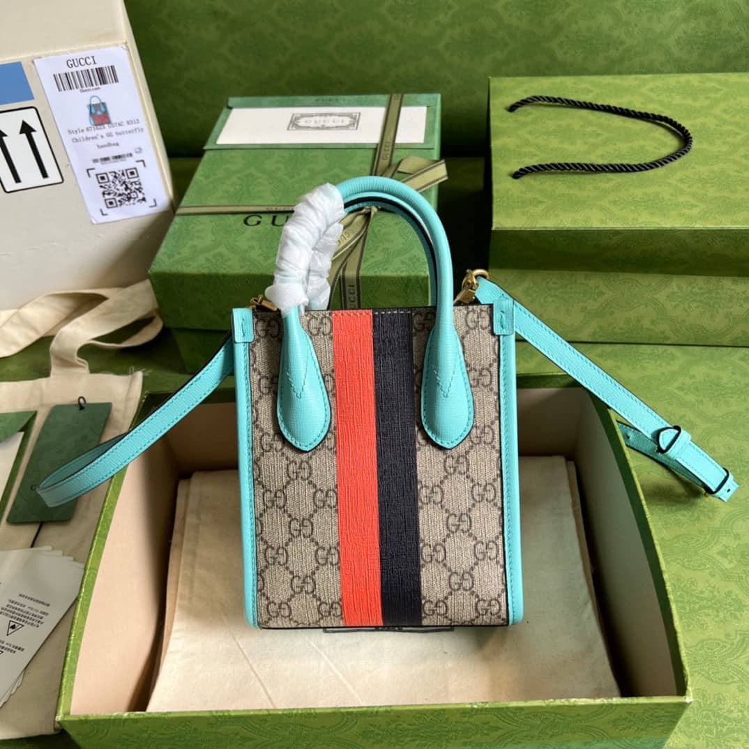 Gvc*1 Mini Tote With Interlocking 671623 Replica Bag