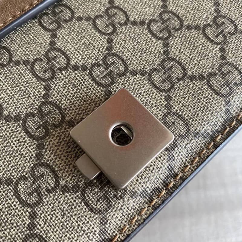 Gvc*1 GG Svp*me Dionysus Chain Replica Shoulder Bag Gray 400249