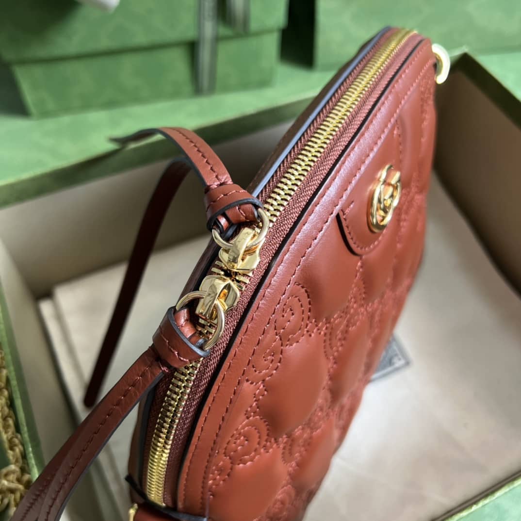 Gvc*1 GG Matelassé Leather Mini 702229 Replica Shoulder Bag