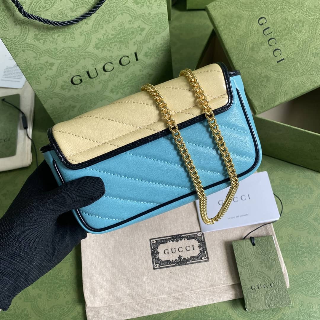 Gvc*1 Marmont GG Mini Chain Shoulder Bag Replica 574969