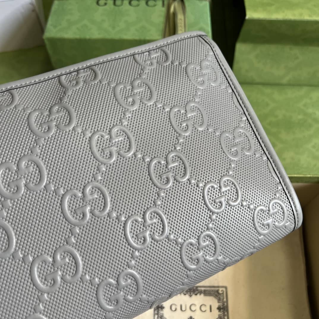 Gvc*1 GG Embossed Cosmetic 625568 Replica Clutch
