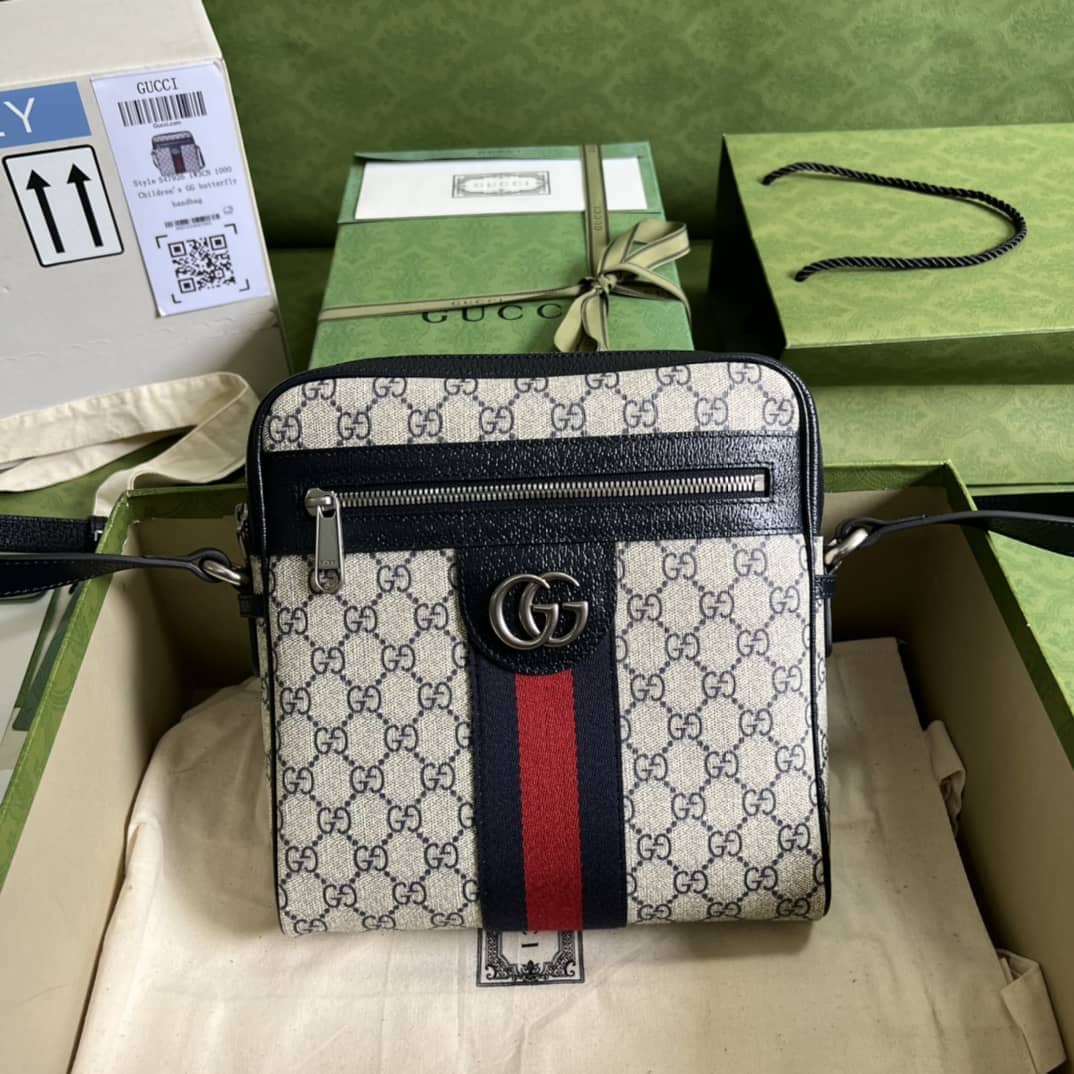 Gvc*1 Ophidia GG Svp*me Canvas Small 547926 Replica Shoulder Bag