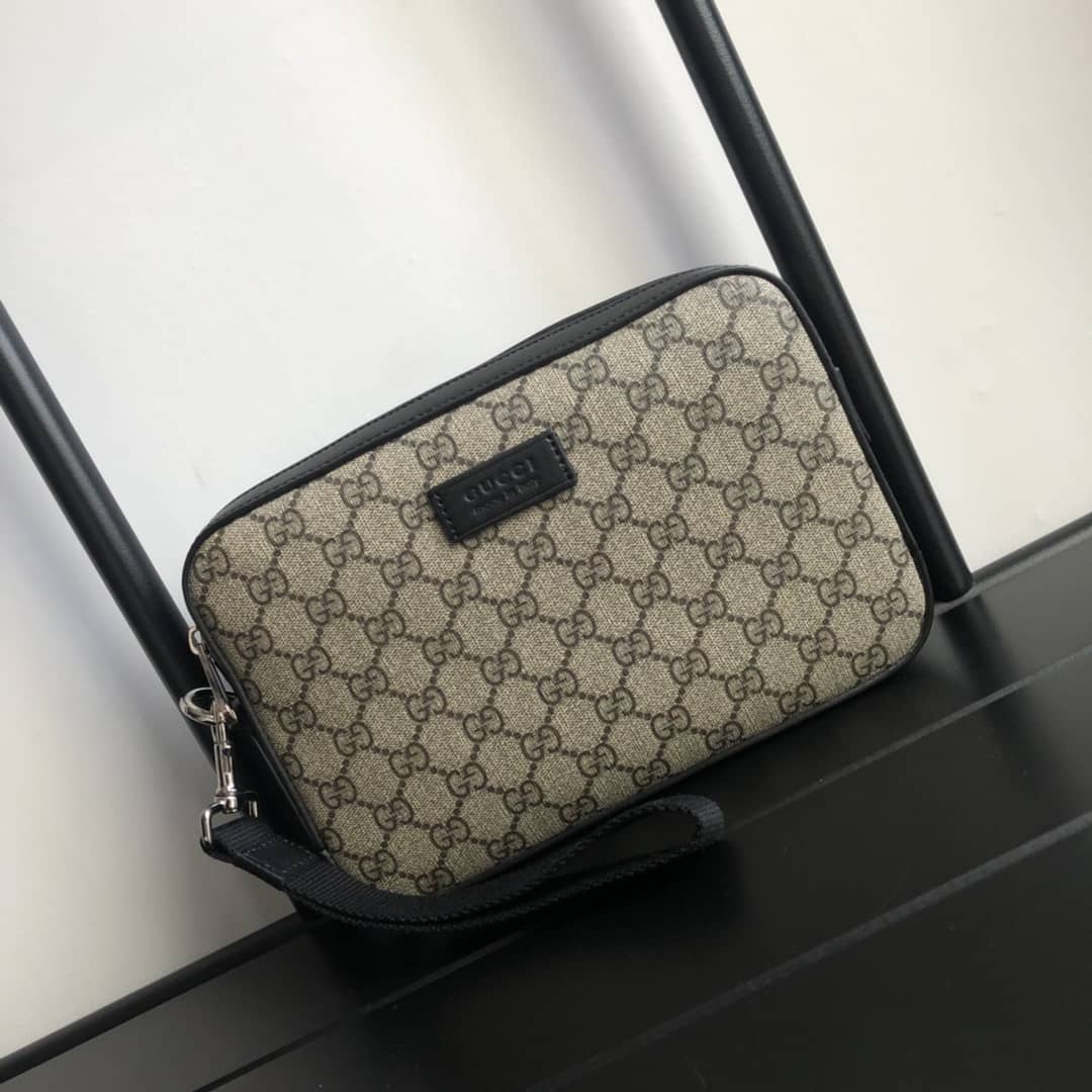 Gvc*1 GG Svp*me Wash Bag Replica Brown 495562