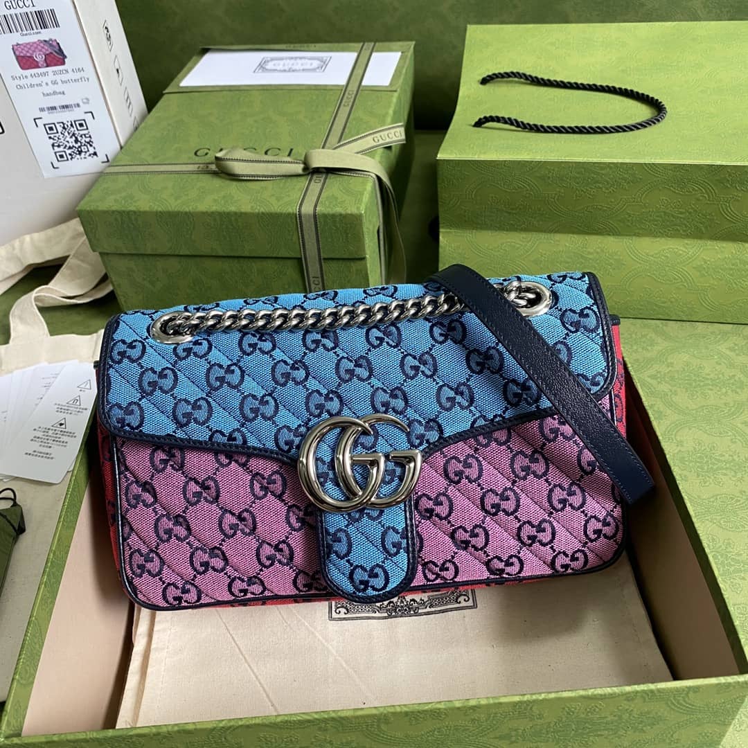 Gvc*1 Marmont GG Small matelassé Shoulder Bag Replica 443497