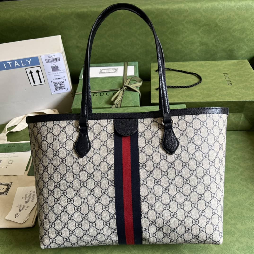 Gvc*1 Medium Ophidia Canvas Tote 631685 Replica