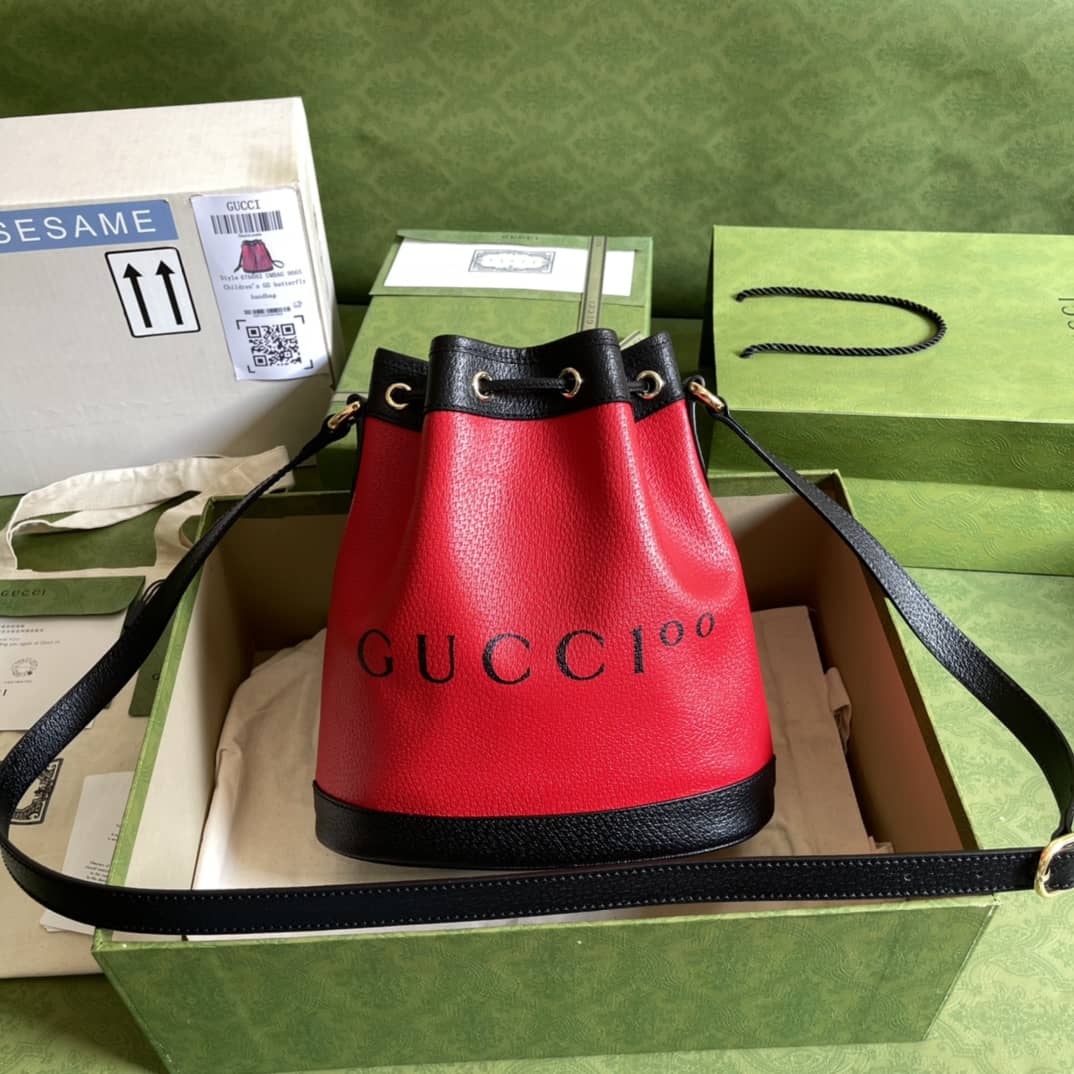 Gvc*1 100 Ophidia Mini Bucket Bag Replica 676682