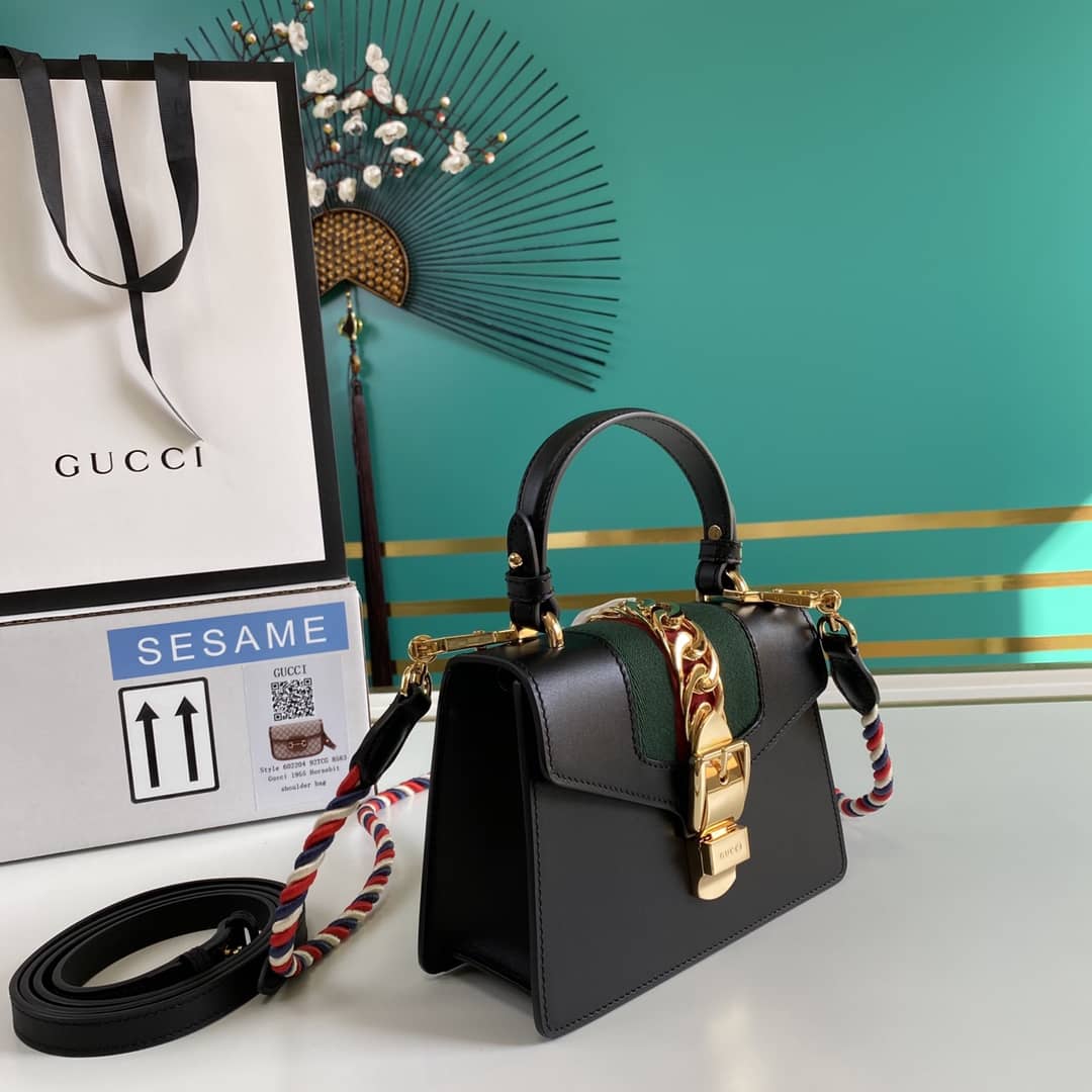 Gvc*1 Womens Sylvie Leather Mini Bag Replica 470270