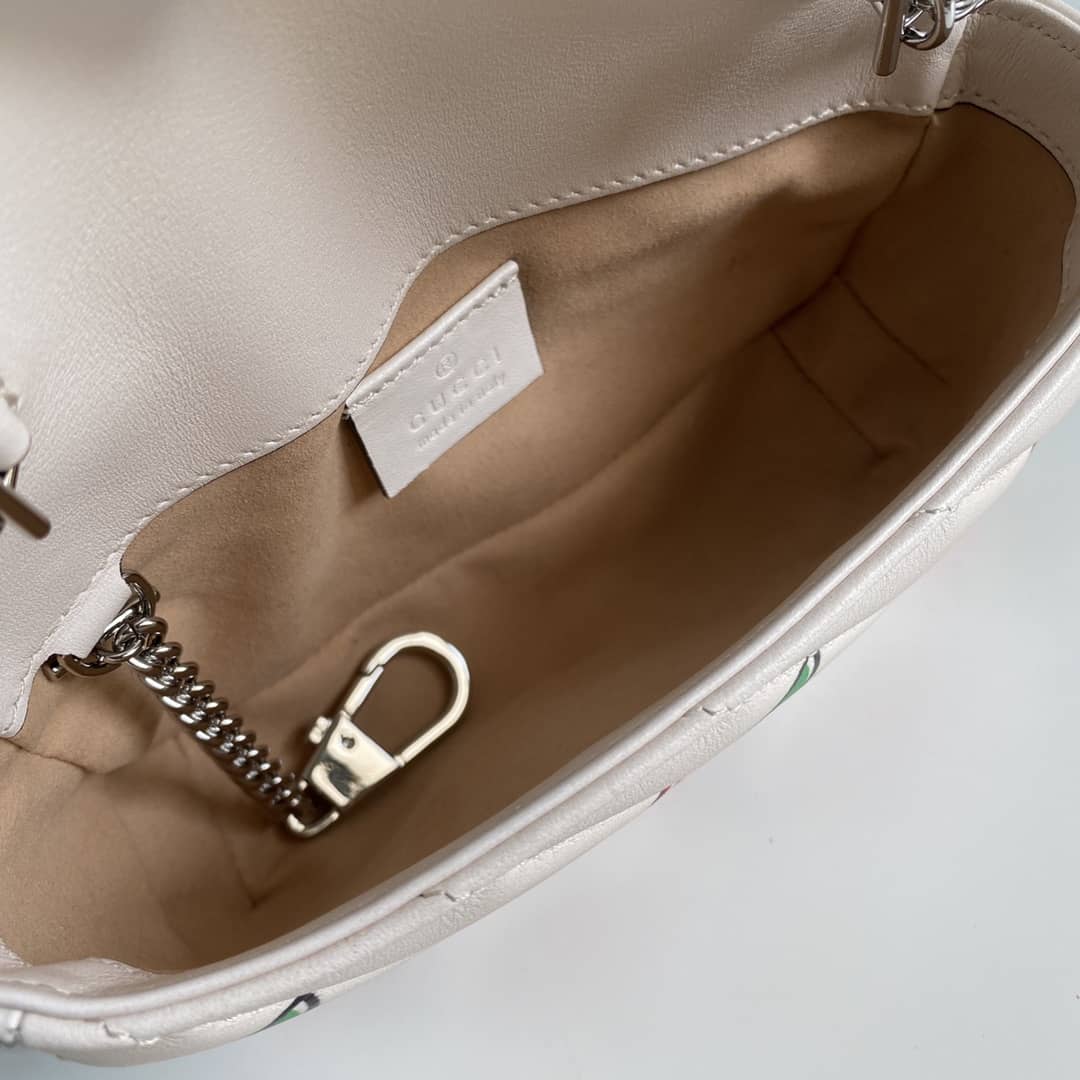 Gvc*1 GG Marmont Matelassé Mini Crossbody Bag Replica 476433