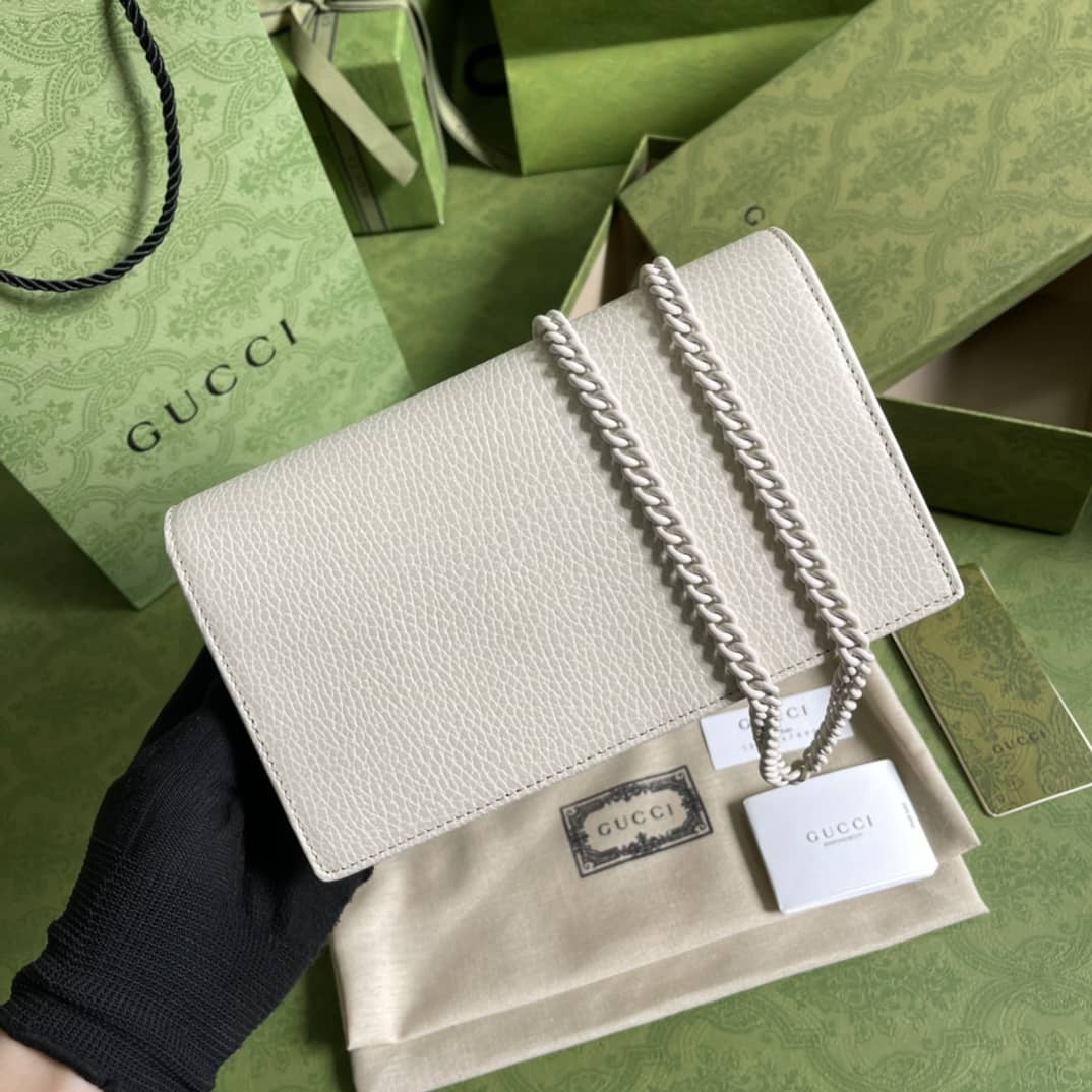 Gvc*1 Marmont GG Leather Mini Chain Bag Replica 497985