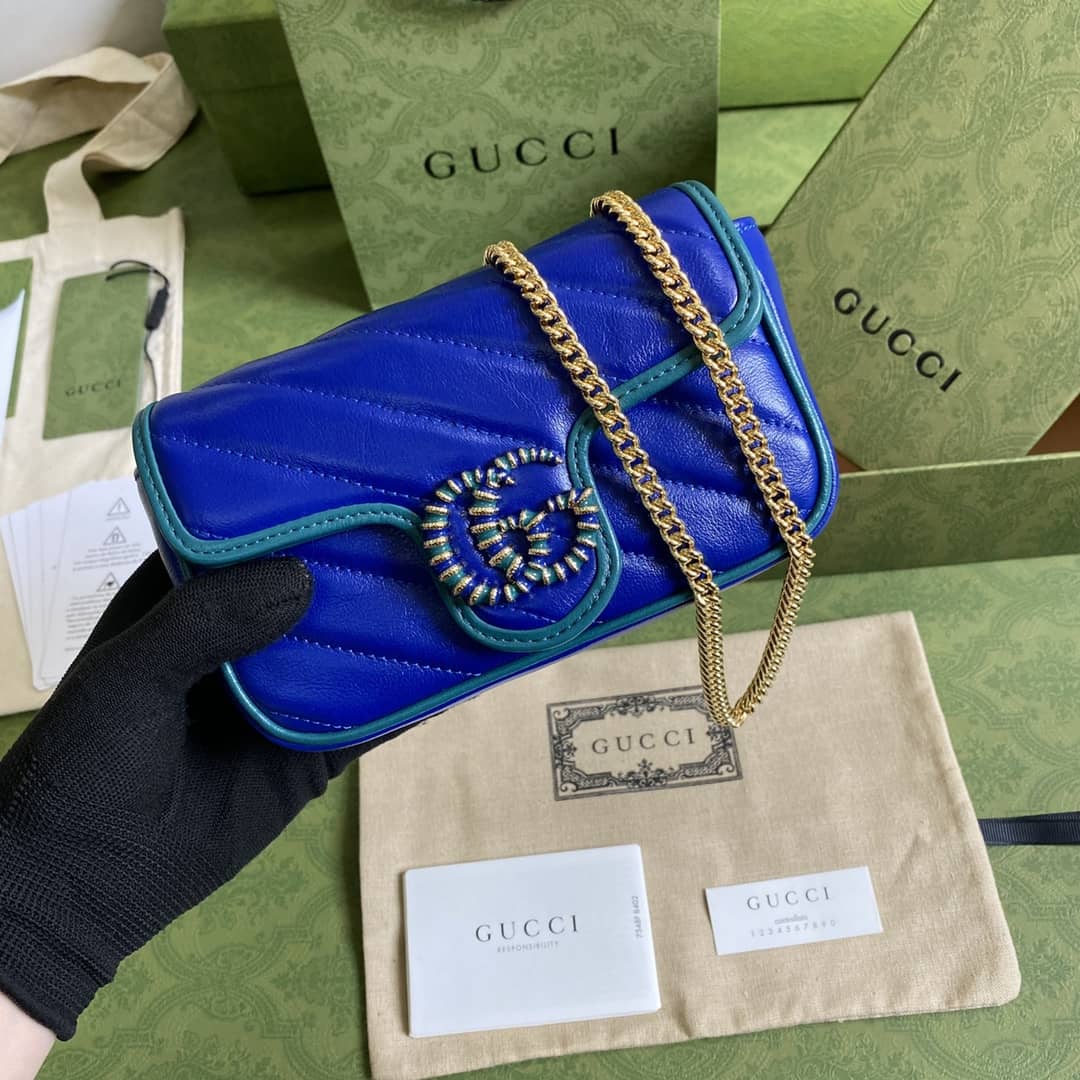 Gvc*1 Marmont GG Mini Chain Shoulder Bag Replica 574969