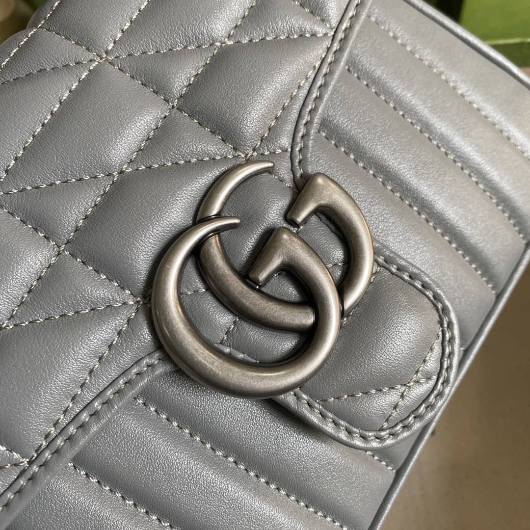 Gvc*1 Marmont GG Mini Top Handle Bag Replica 583571