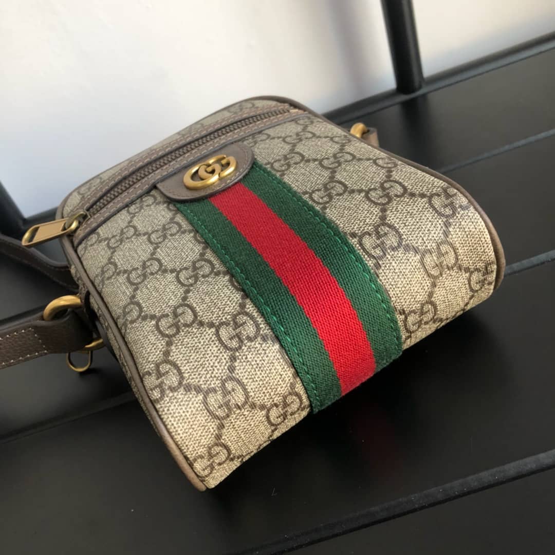 Gvc*1 Ophidia Small GG Canvas Messenger Bag Replica 547926