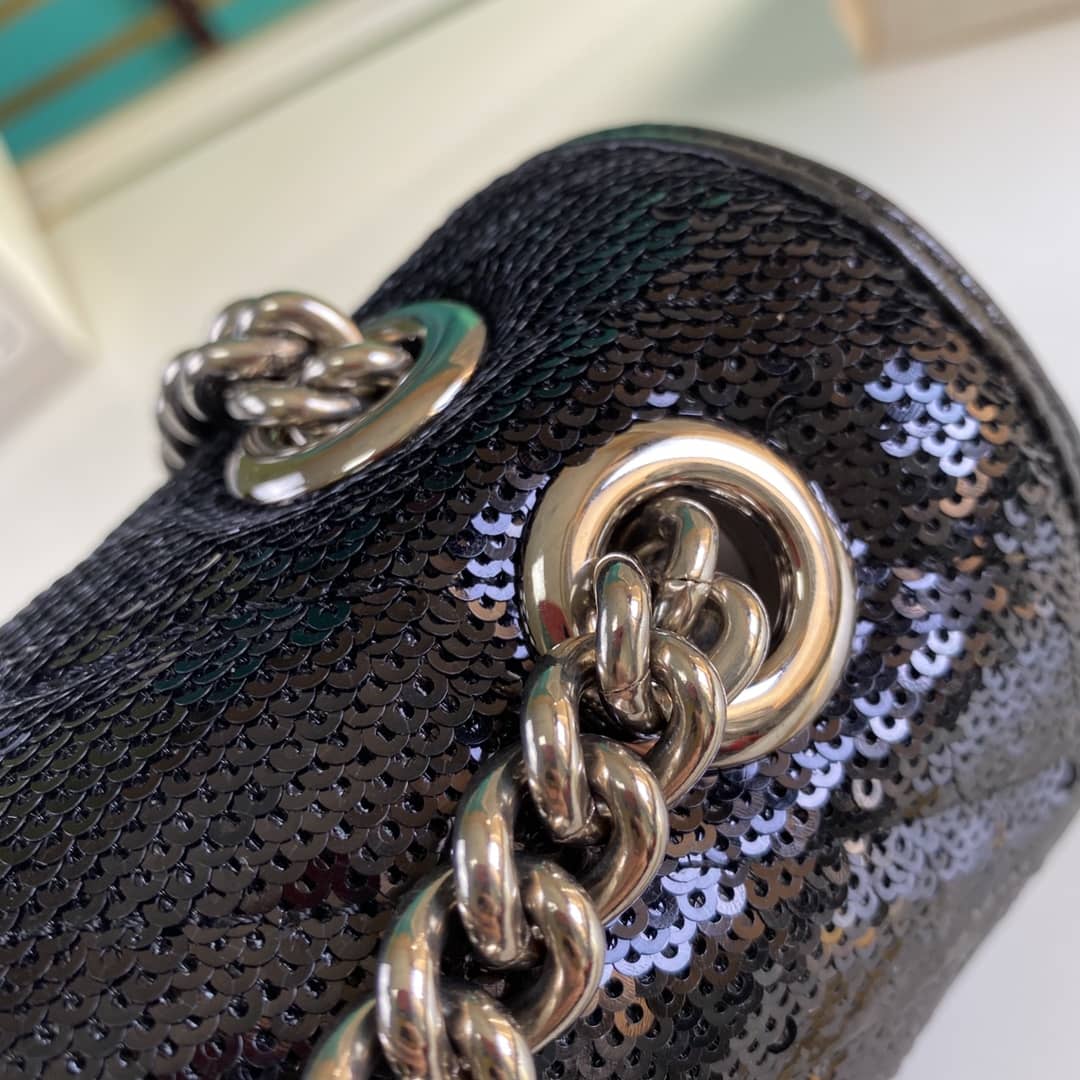 Gvc*1 Marmont GG Matelasse Leather Mini Shoulder Bag Replica 446744