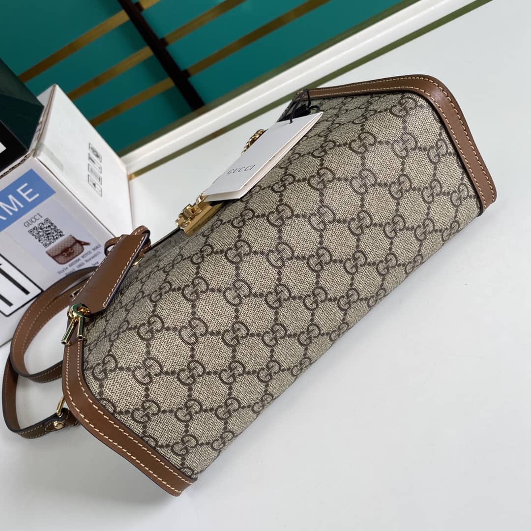 Gvc*1 Padlock Small Berry Tote Replica 498156