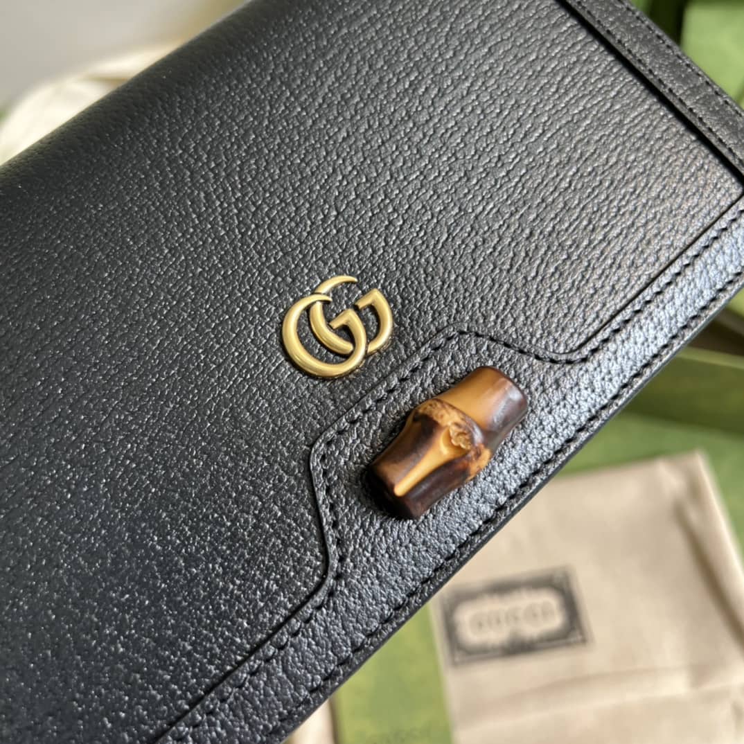 Gvc*1 Diana Mini Crossbody Bag With Bamboo 696817 Replica